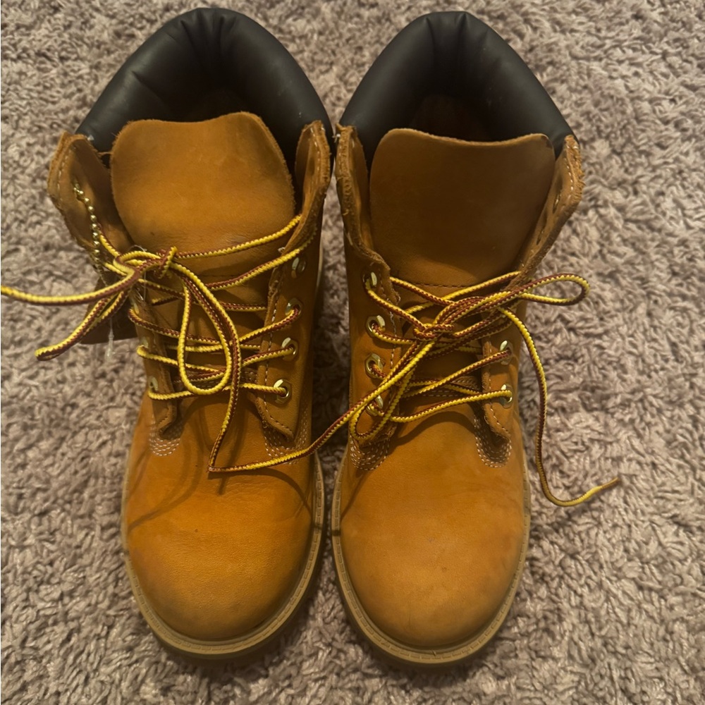 Brown Lace-Up Boots